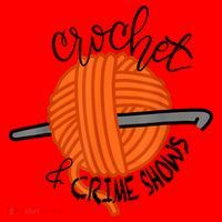 Crochet And Crimes Shows Funny True Crime Crocheting Lover Santa Hat thumb 1