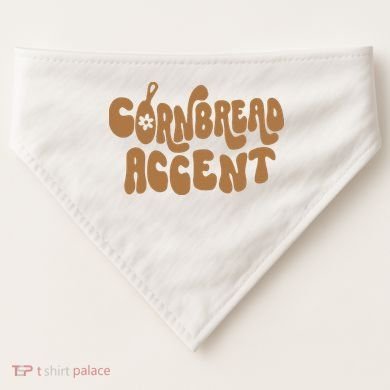 Cornbread Accent USA-Made Doggie Bandana