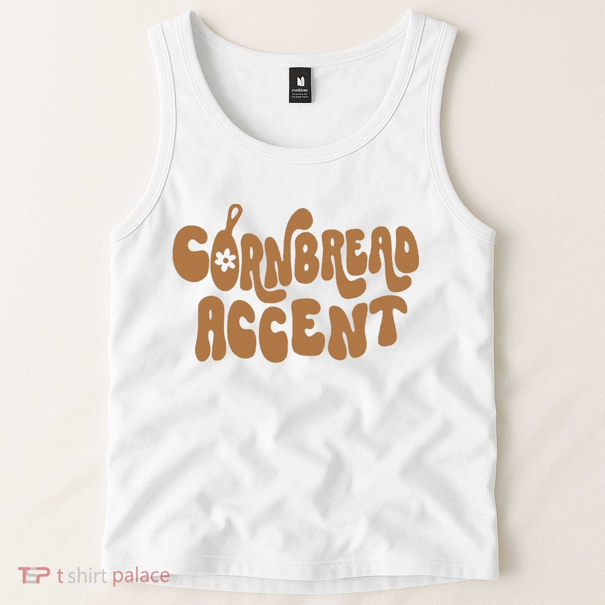Cornbread Accent Tank Top