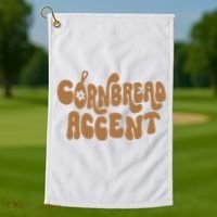 Cornbread Accent Golf Towel thumb 1