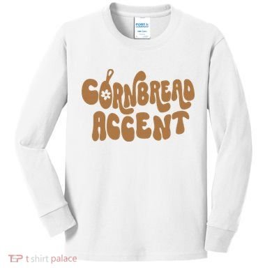 Cornbread Accent Kids Long Sleeve Shirt