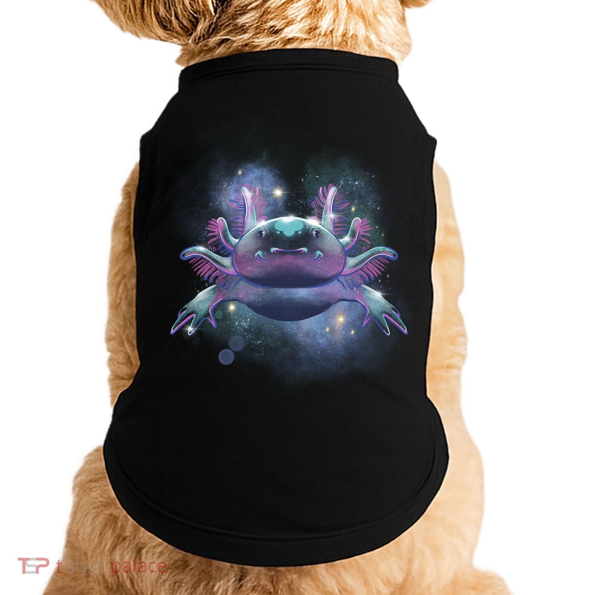 Cosmic Axolotl Doggie Tank