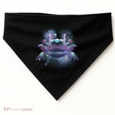 Cosmic Axolotl USA-Made Doggie Bandana