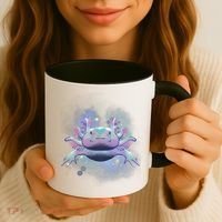 Cosmic Axolotl Coffee Mug thumb 3
