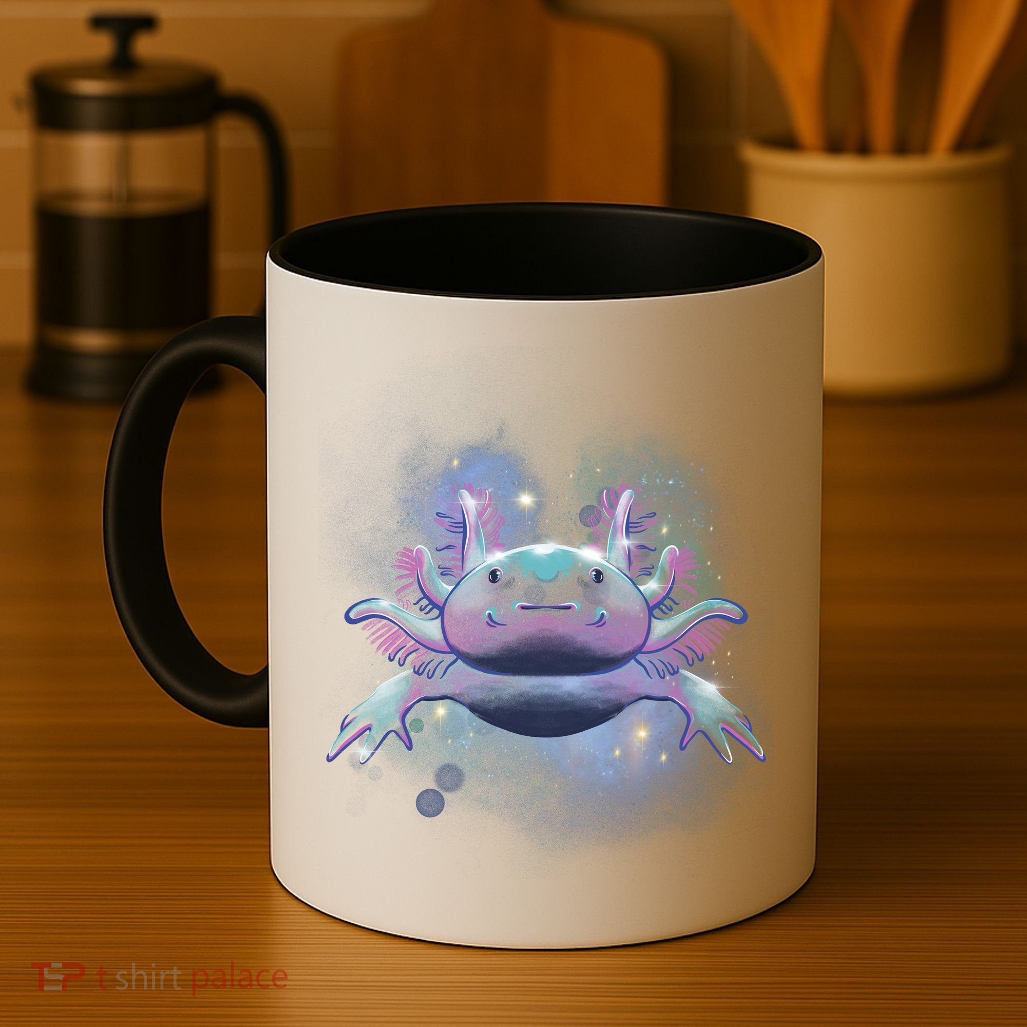 Cosmic Axolotl Coffee Mug