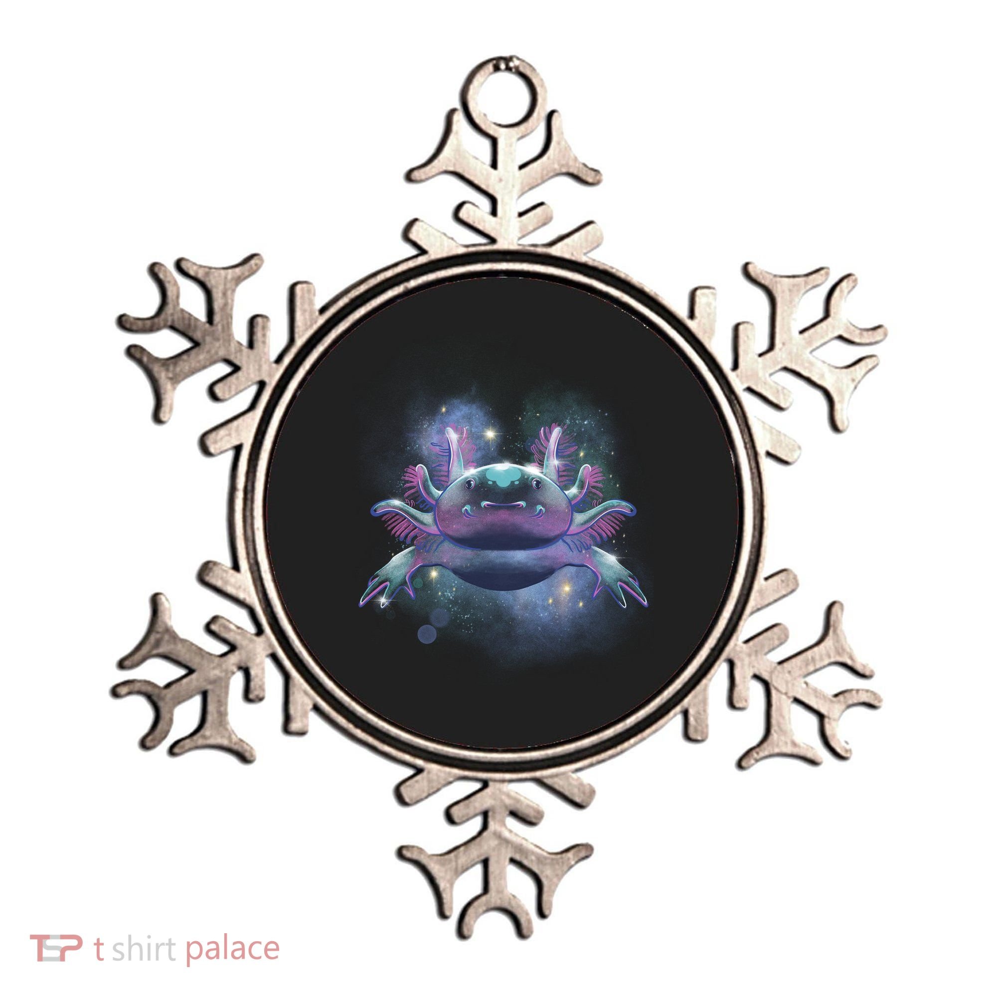 Cosmic Axolotl Ornament