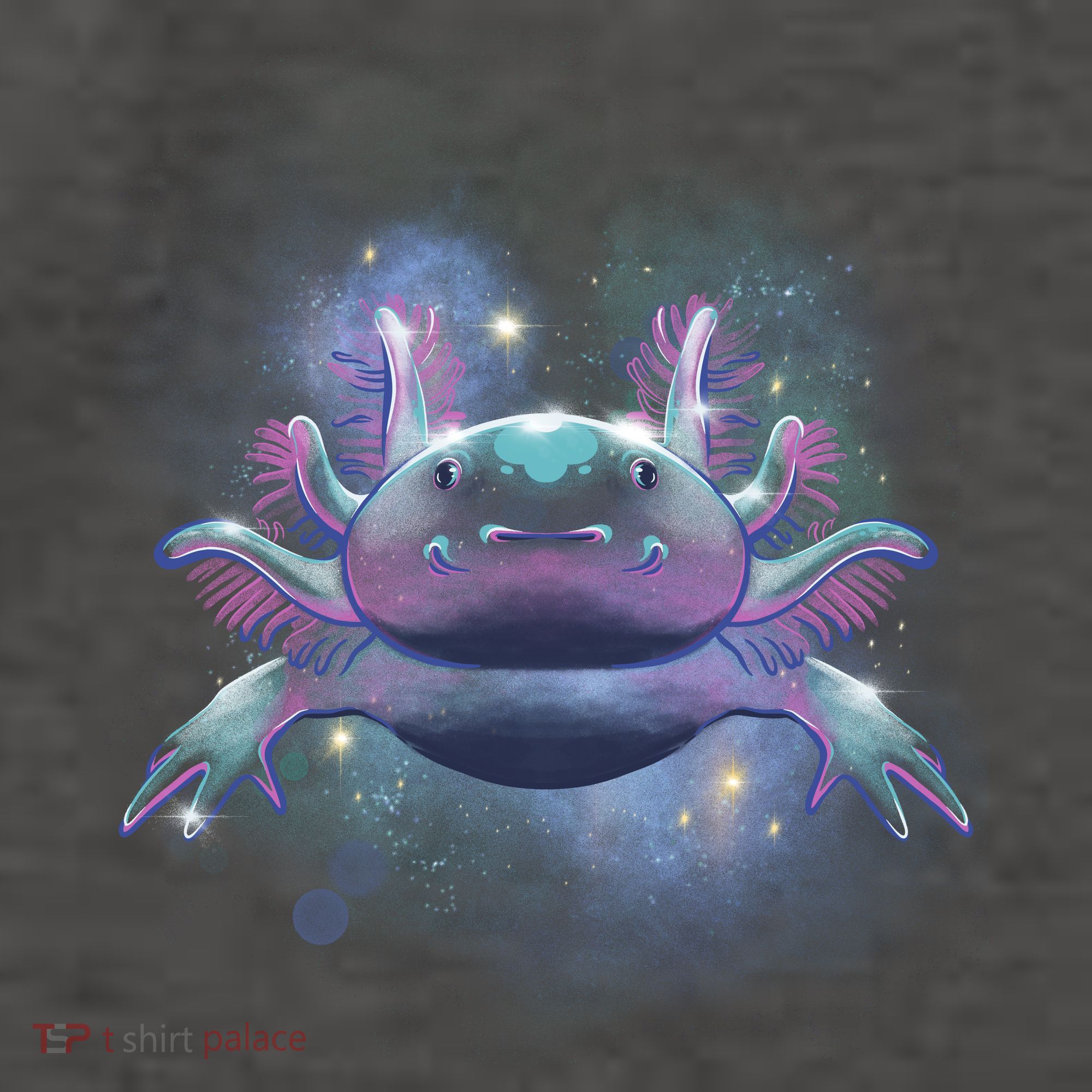 Cosmic Axolotl Vector Backpack
