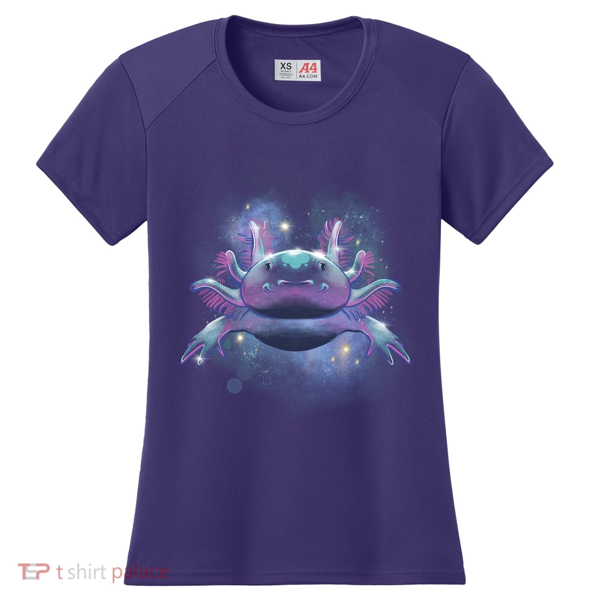 Cosmic Axolotl Women's Cooling Performance Crew T-Shirt