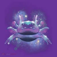 Cosmic Axolotl Toddler Hoodie thumb 2