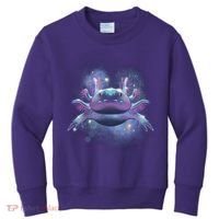 Cosmic Axolotl Kids Sweatshirt thumb 0