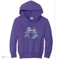 Cosmic Axolotl Kids Hoodie thumb 0