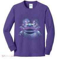 Cosmic Axolotl Kids Long Sleeve Shirt thumb 0
