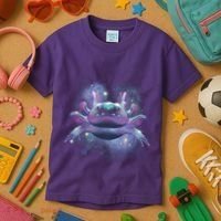 Cosmic Axolotl Kids T-Shirt thumb 3