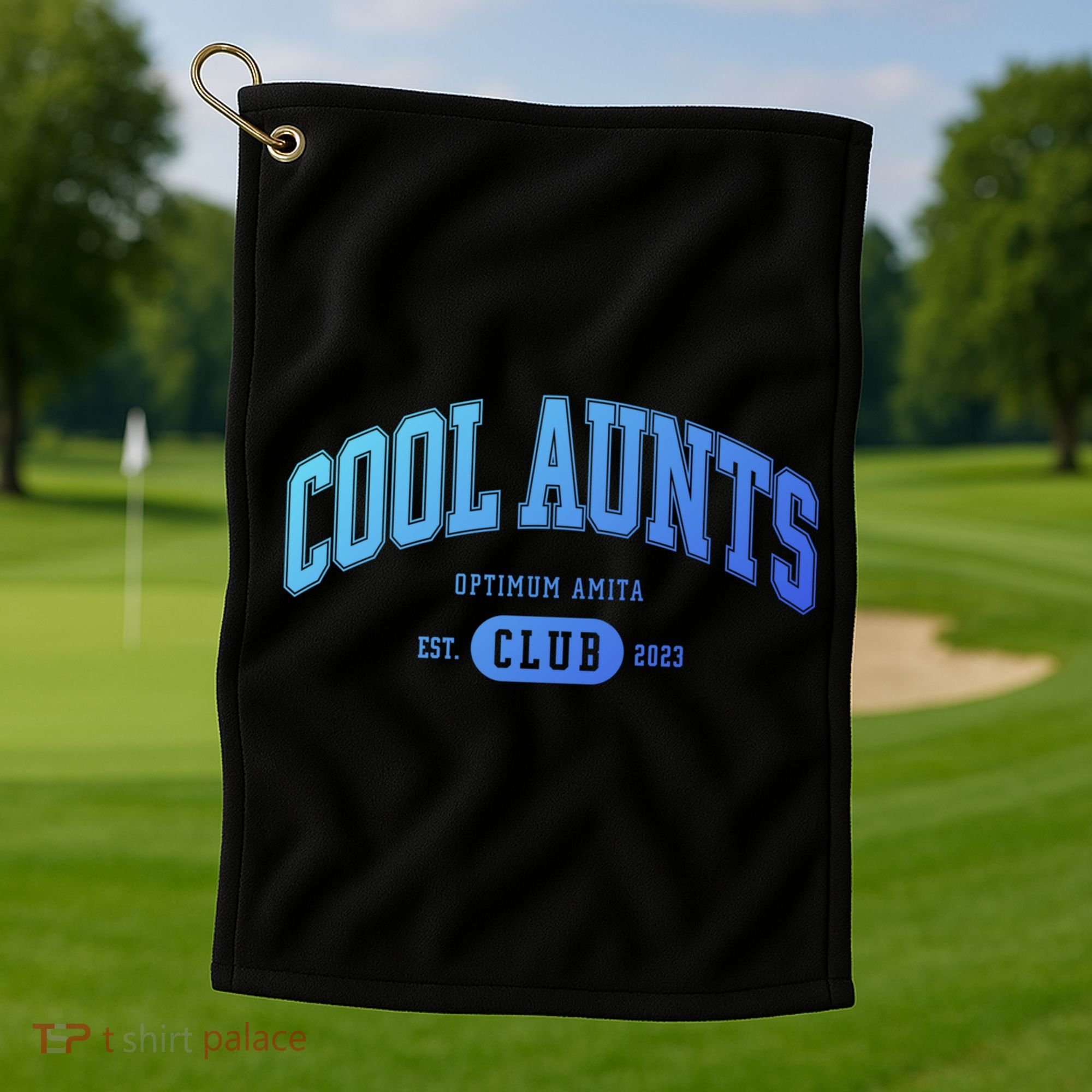 Cool Aunts Club Gift Golf Towel