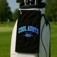 Cool Aunts Club Gift Golf Towel thumb 2