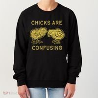 CHICKS ARE CONFUSING Women's Sweatshirt thumb 0