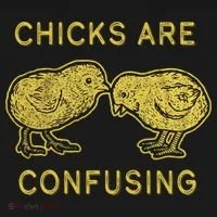 CHICKS ARE CONFUSING Doggie Tank thumb 4