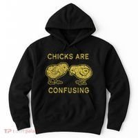 CHICKS ARE CONFUSING Hoodie thumb 0