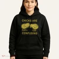 CHICKS ARE CONFUSING Hoodie thumb 5