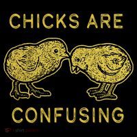 CHICKS ARE CONFUSING Hoodie thumb 7