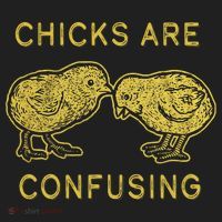CHICKS ARE CONFUSING Hat thumb 2