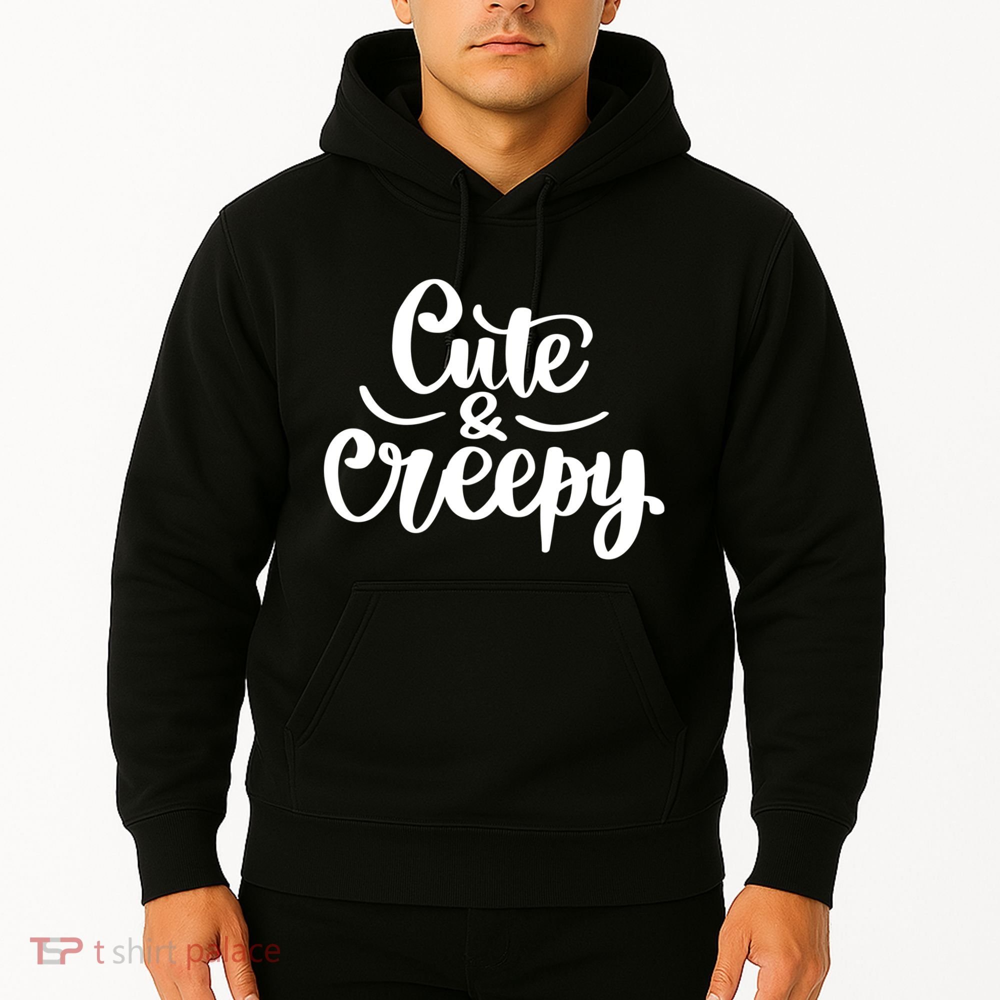 Cute And Creepy Halloween Funny Hoodie