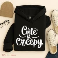 Cute And Creepy Halloween Funny Hoodie thumb 4