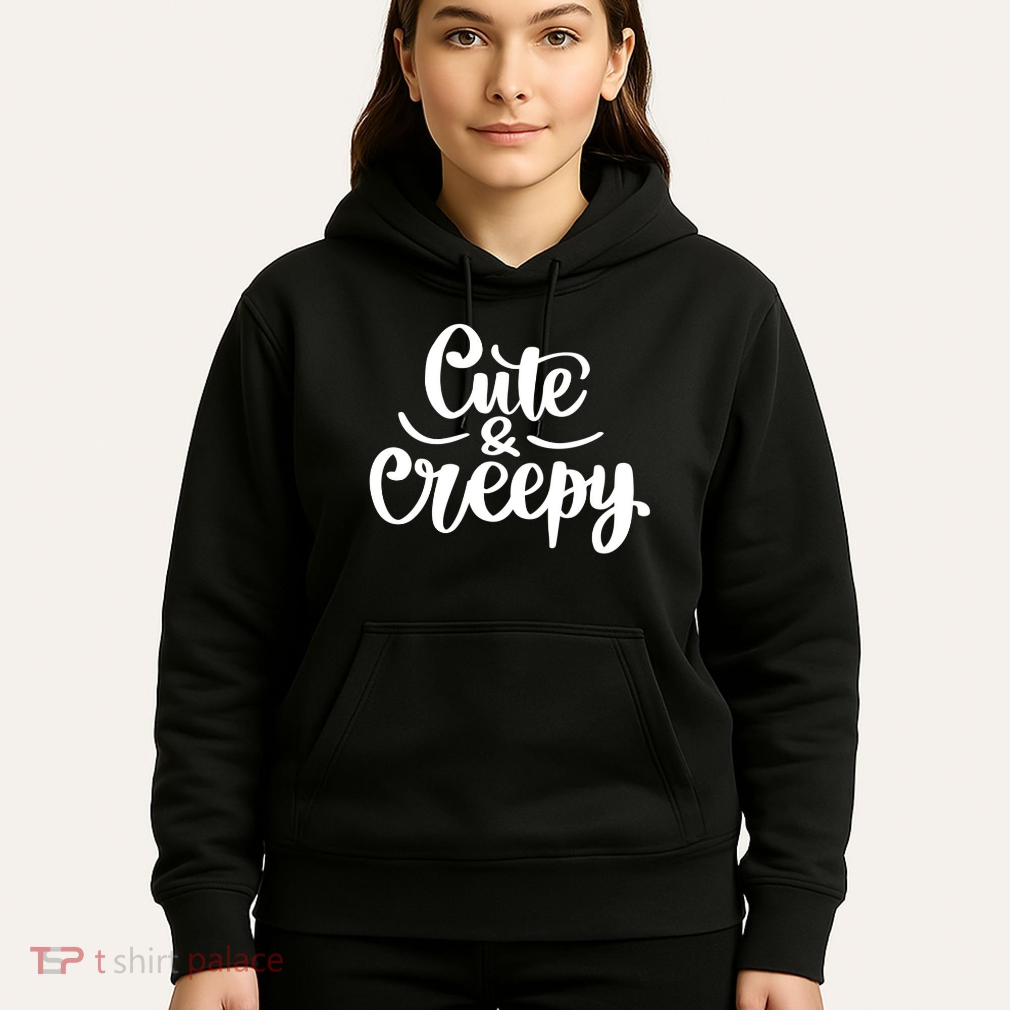 Cute And Creepy Halloween Funny Hoodie