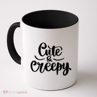 Cute And Creepy Halloween Funny Coffee Mug thumb 0