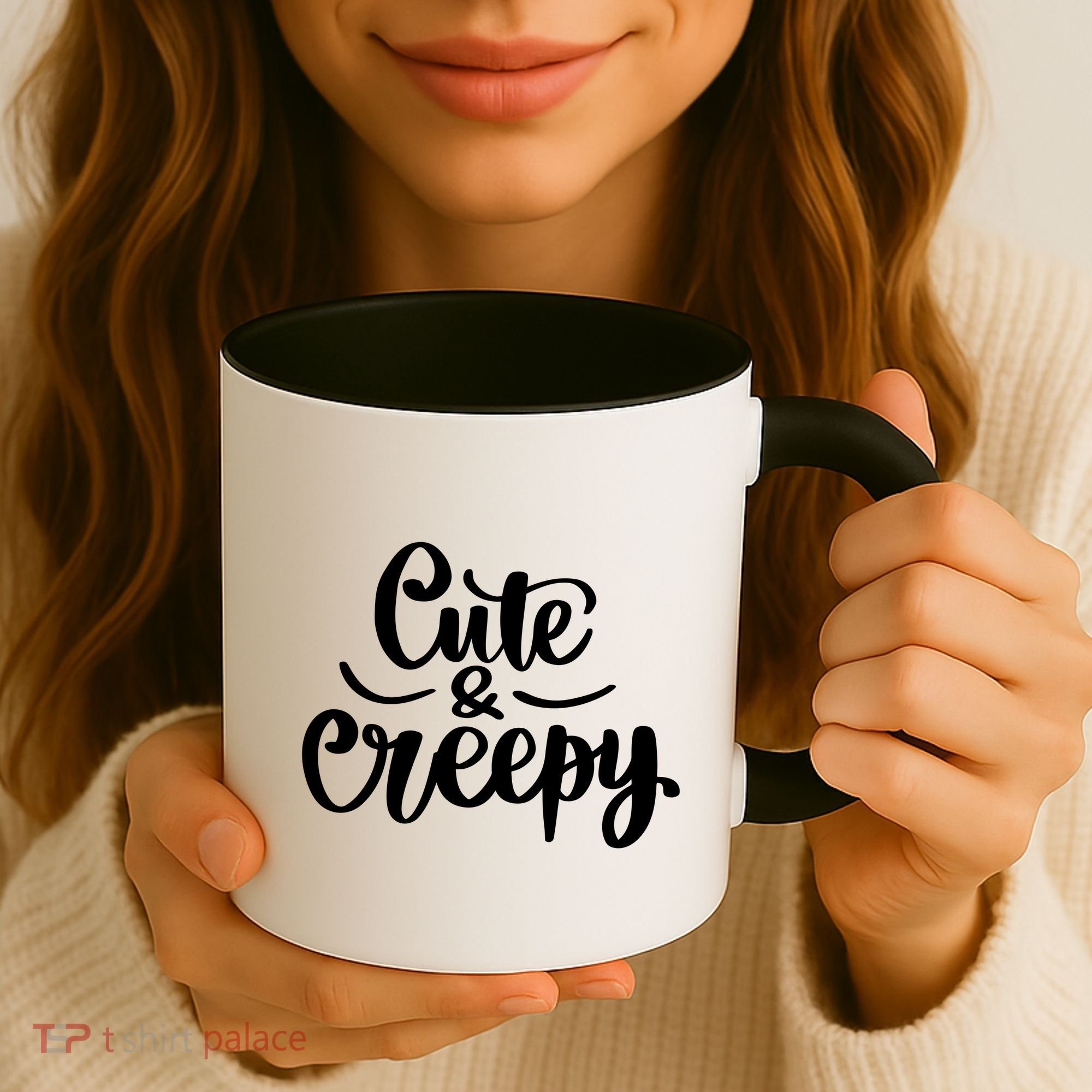 Cute And Creepy Halloween Funny Coffee Mug