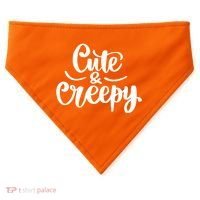 Cute And Creepy Halloween Funny USA-Made Doggie Bandana thumb 0