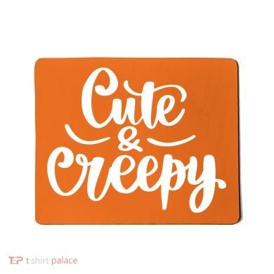 Cute And Creepy Halloween Funny Mousepad