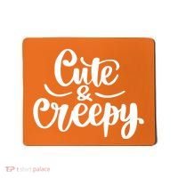 Cute And Creepy Halloween Funny Mousepad thumb 0