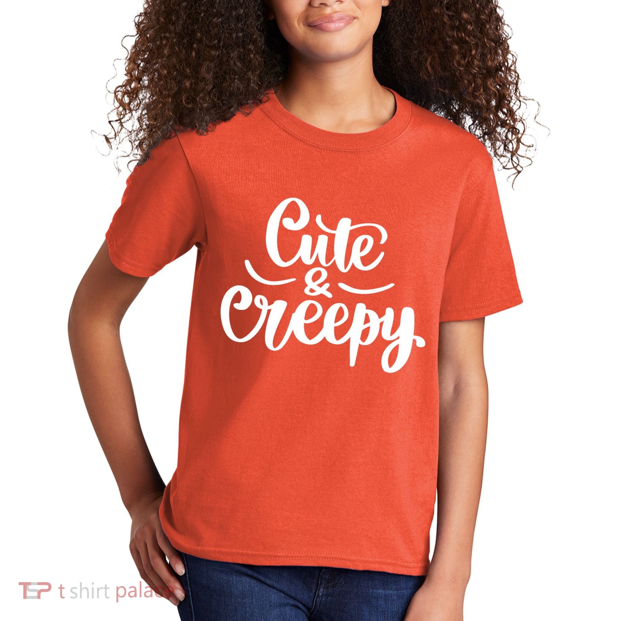 Cute And Creepy Halloween Funny Kids T-Shirt