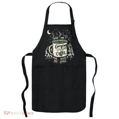 Camping And Coffee Apron