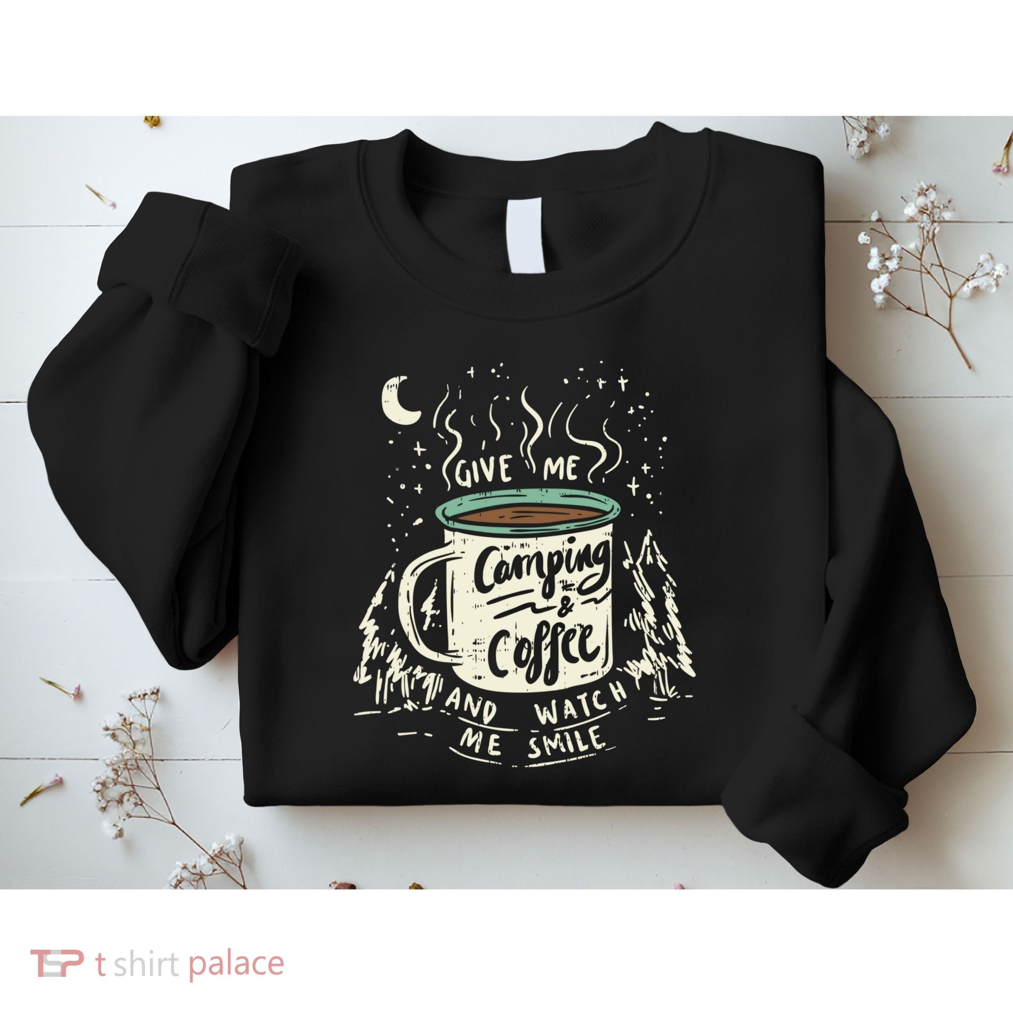 Camping And Coffee Sweatshirt