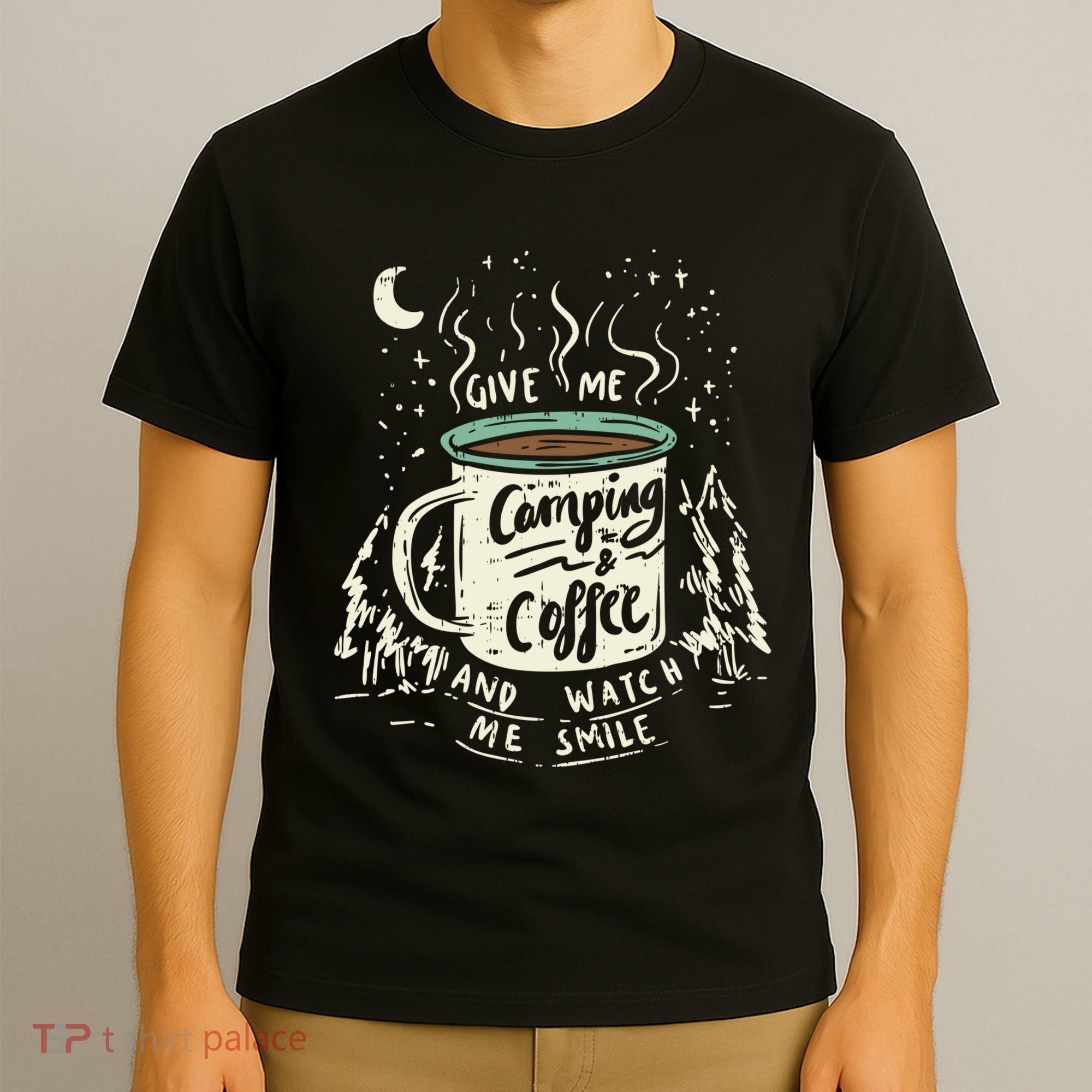 Camping And Coffee T-Shirt