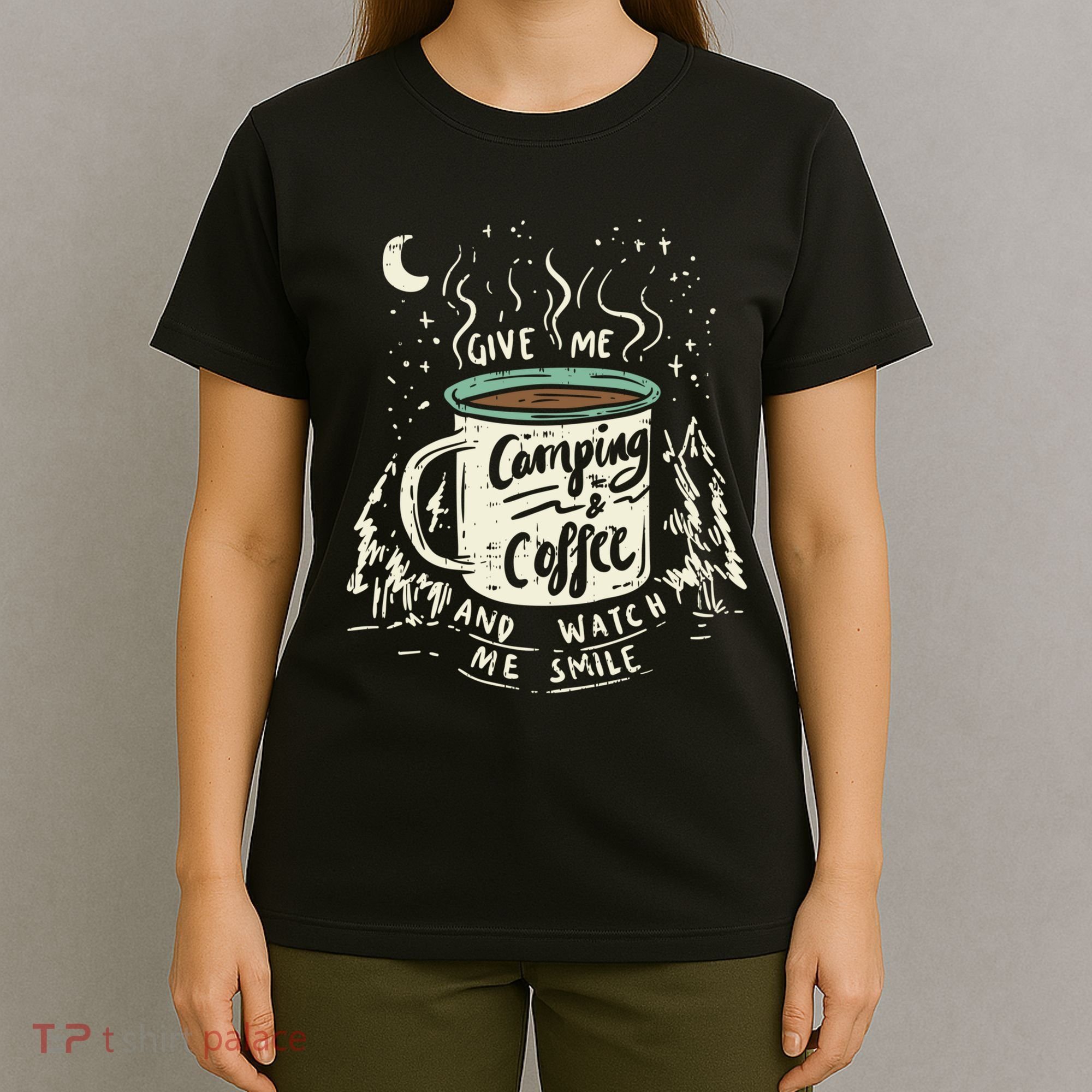 Camping And Coffee T-Shirt