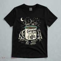 Camping And Coffee T-Shirt thumb 5