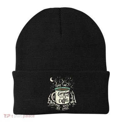 Camping And Coffee Beanie