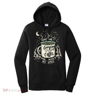 Camping And Coffee Women's Hoodie
