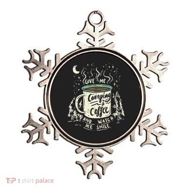 Camping And Coffee Ornament