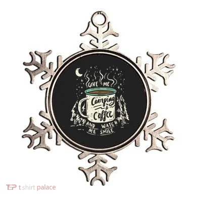 Camping And Coffee Ornament