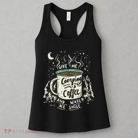 Camping And Coffee Women's Tank Top thumb 3