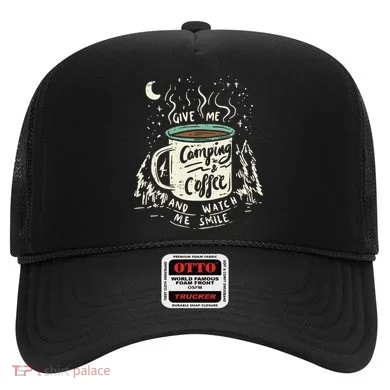 Camping And Coffee Hat