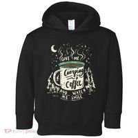 Camping And Coffee Toddler Hoodie thumb 0
