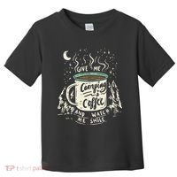 Camping And Coffee Toddler T-Shirt thumb 0