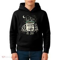 Camping And Coffee Kids Hoodie thumb 4
