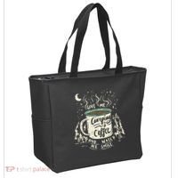 Camping And Coffee Tote Bag thumb 2