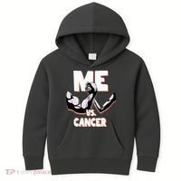 Cancer Awareness Chemotherapy Leukemia Cancer Survivor Kids Hoodie thumb 0